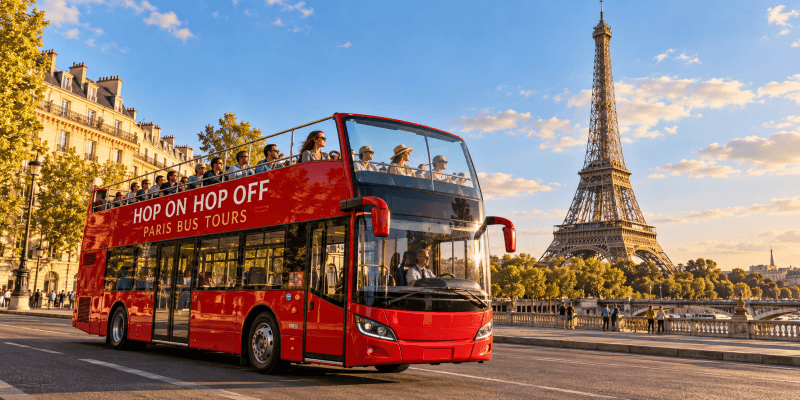 Hop-On-Hop-Off Paris Bus Tours