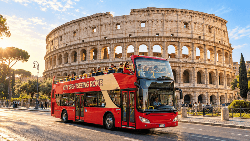 Hop On Hop Off Rome Bus Tours