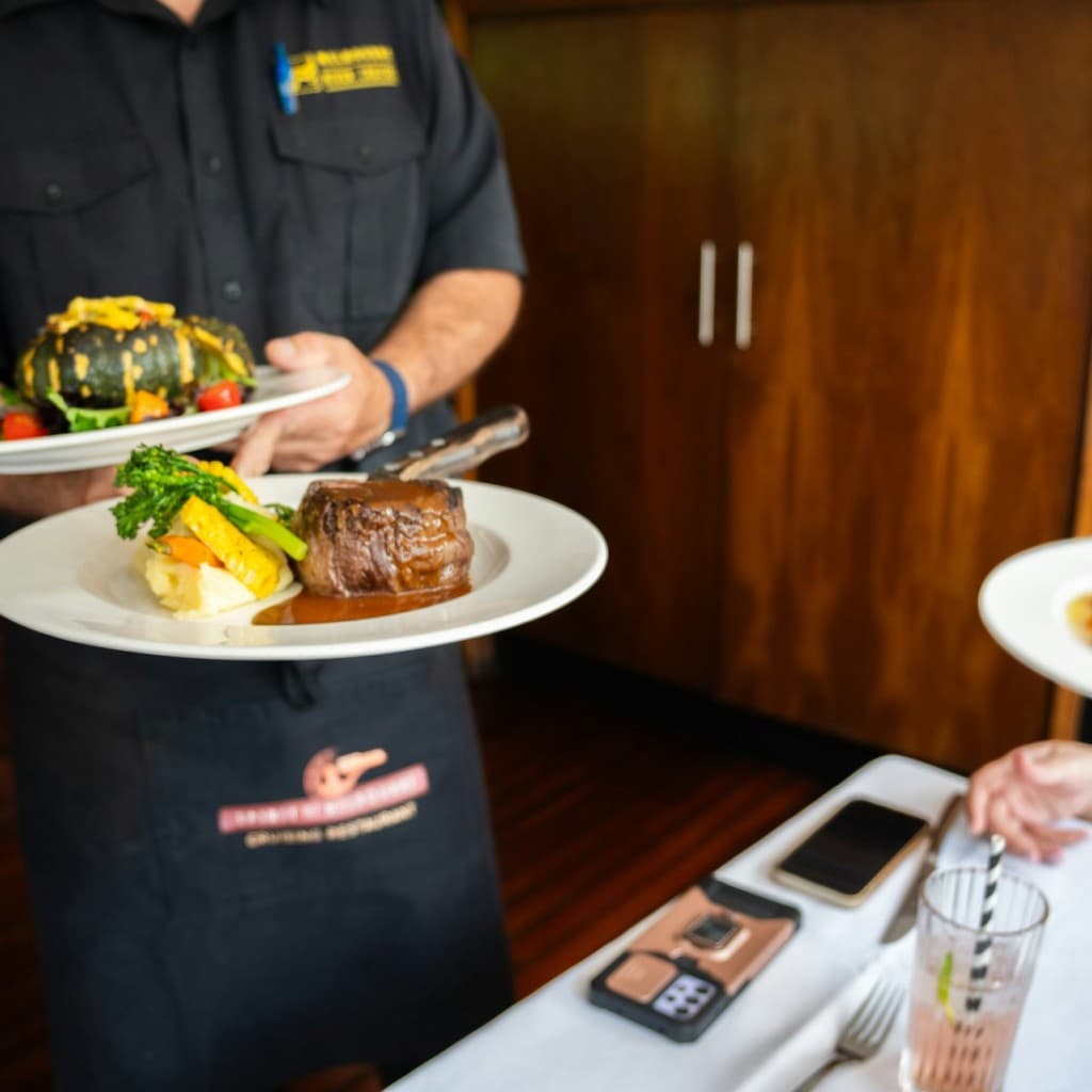 Yarra River: Spirit of Melbourne Lunch Cruise - Chargrilled Eye Fillet